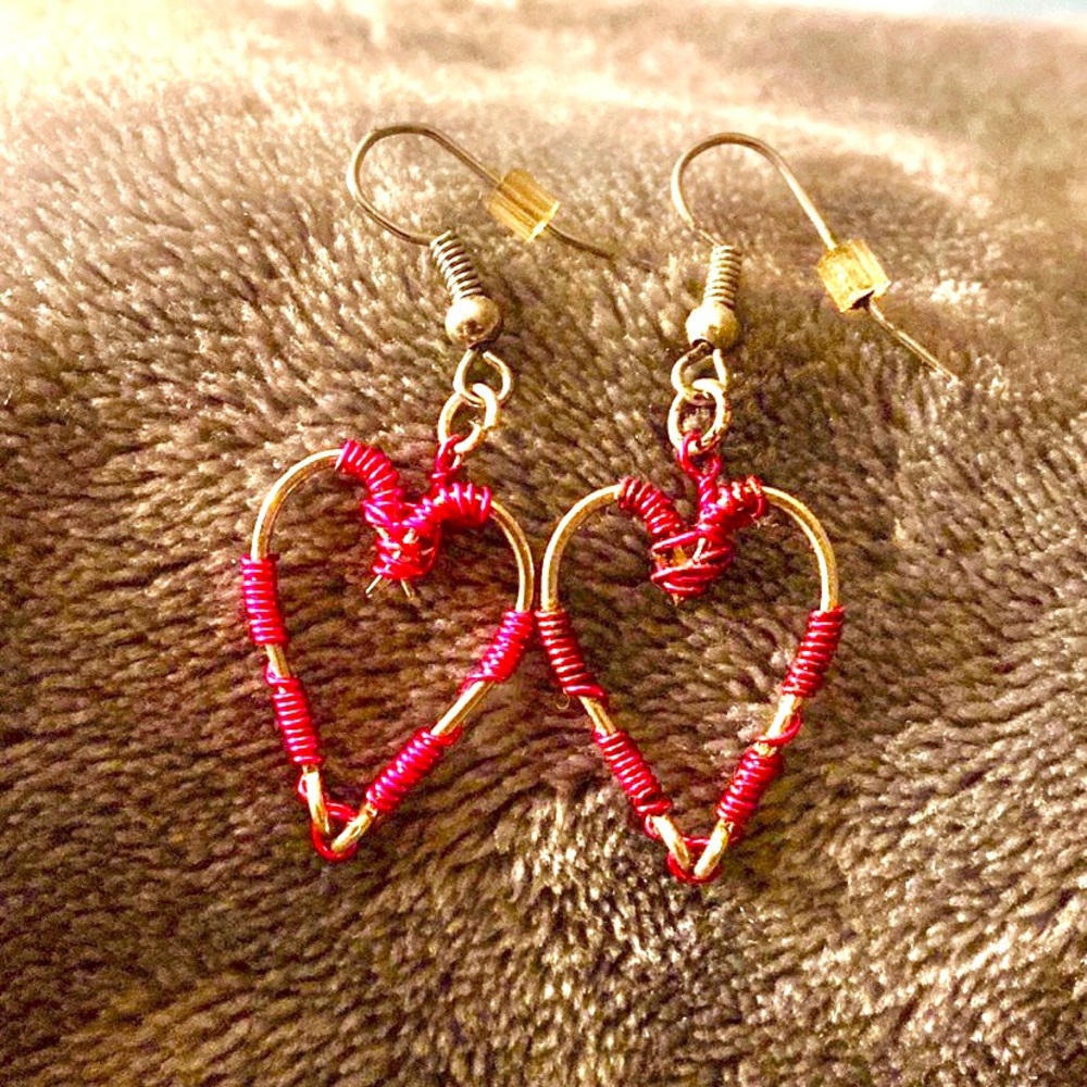 Handmade dangle earrings